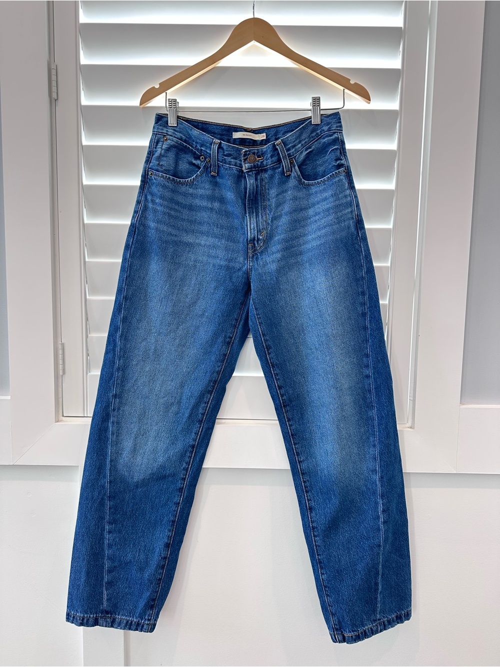 Levi’s 94 Baggy Twisted Seam Denim Jeans